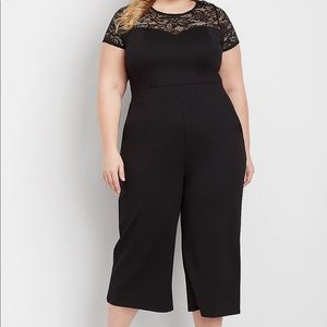 Maurices Lace Illusion Jumpsuit